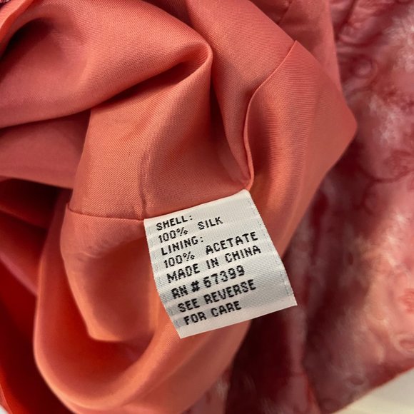 Donna Ricco Embroidered Silk Dress - Picture 6 of 6